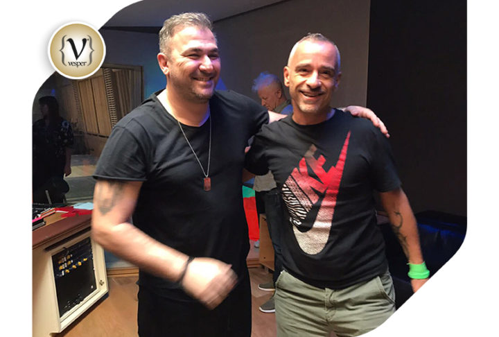 Συνάντηση Αντώνη Ρέμου και Eros Ramazzotti