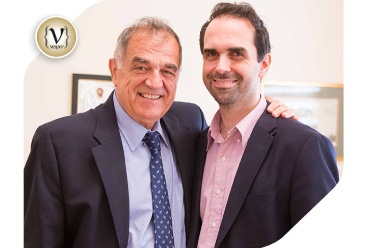 Αθανάσιος και Γιώργος Σκούρας στο νέο τους χώρο Πλαστικής Χειρουργικής στη Ρόδο