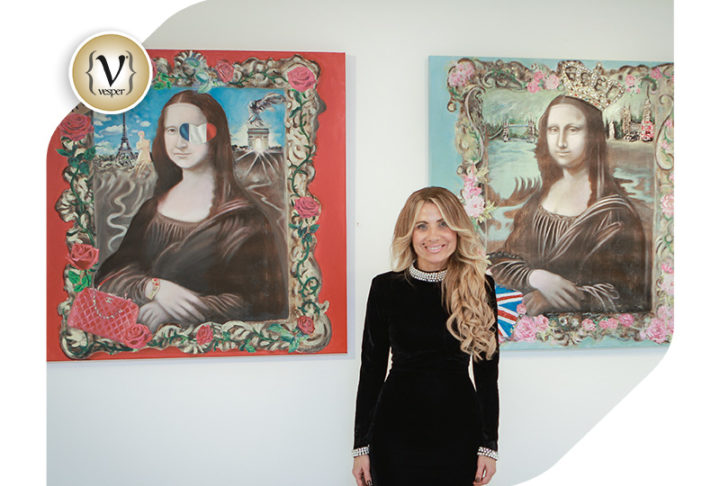 Εγκαίνια της έκθεσης της Ιωάννας Ευθυμίου 