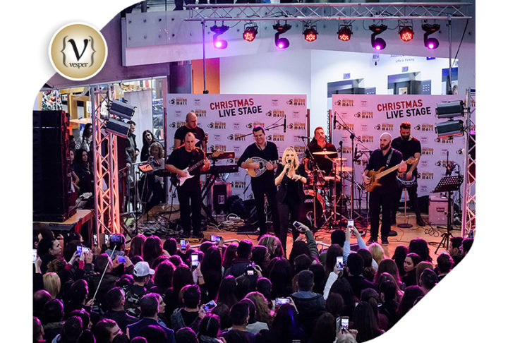 Ακόμα ένα εντυπωσιακό Christmas Live Stage στο ATHENS METRO MALL