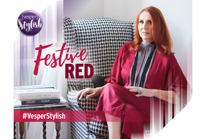 Vesper Stylish - Festive Red