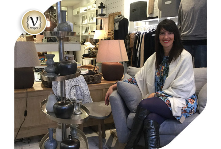 Η Νόνη Δούνια στο κατάστημα Graffito