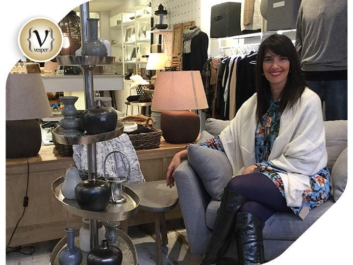 Η Νόνη Δούνια στο κατάστημα Graffito