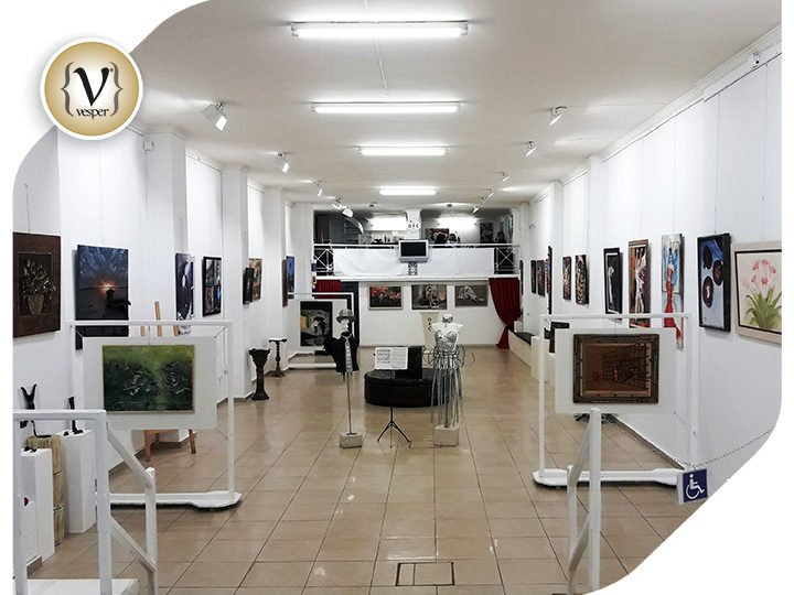 Έκθεση Τέχνης για το Χατζηπατέρειο Ίδρυμα στα εγκαίνια της MegArt Gallery