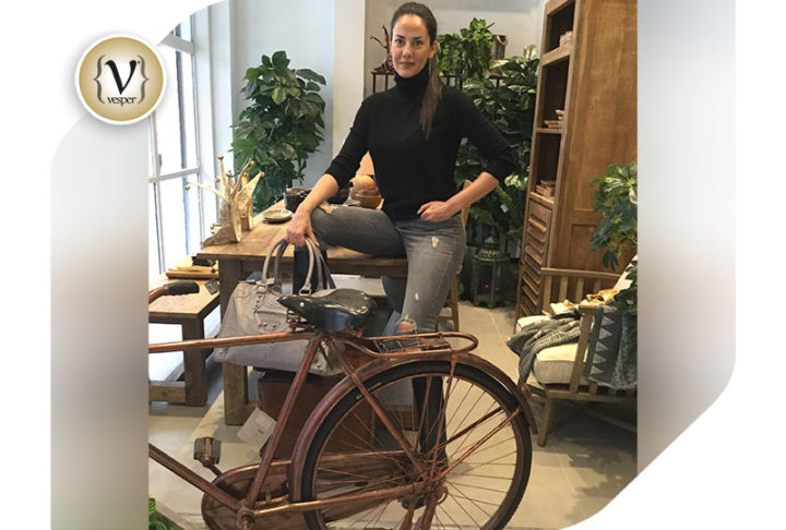 Η Εύη Αδάμ στο κατάστημα Graffito