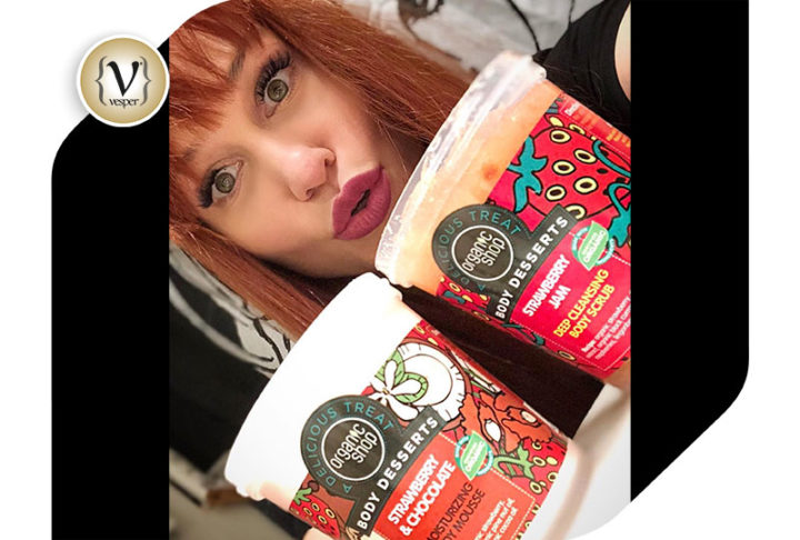 Η Πηνελόπη Αναστασοπούλου με τα αγαπημένα της προϊόντα Natura Siberica