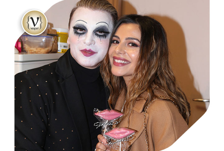 Η Ελευθερία Ελευθερίου στην παράσταση Cabaret στο Θέατρο Παλλάς