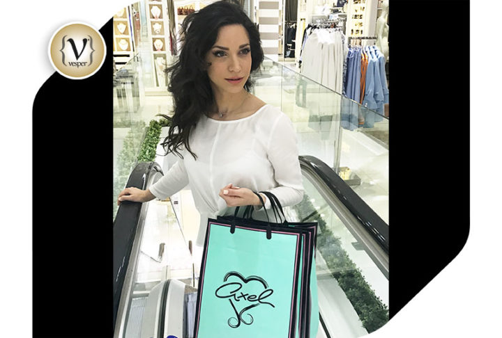 Η Κατερίνα Γερονικολού στην Axel στην Κηφισιά