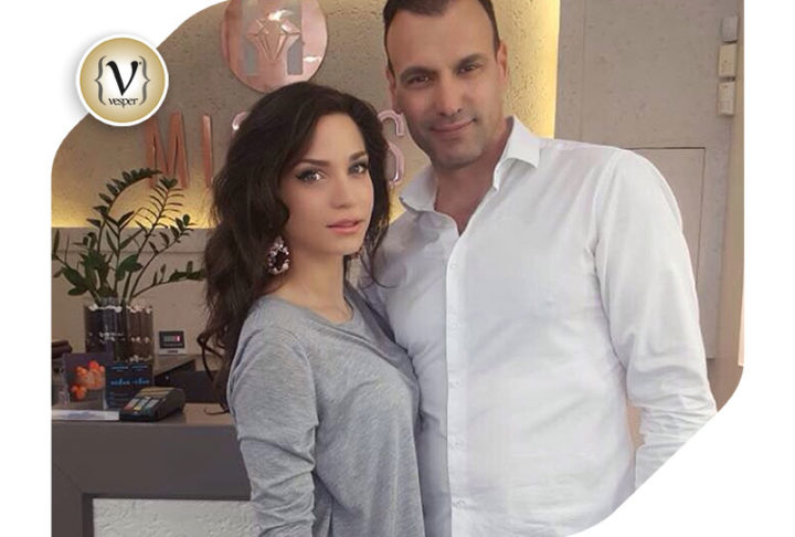 Η Κατερίνα Γερονικολού στο κοσμηματοπωλείο MICHAS