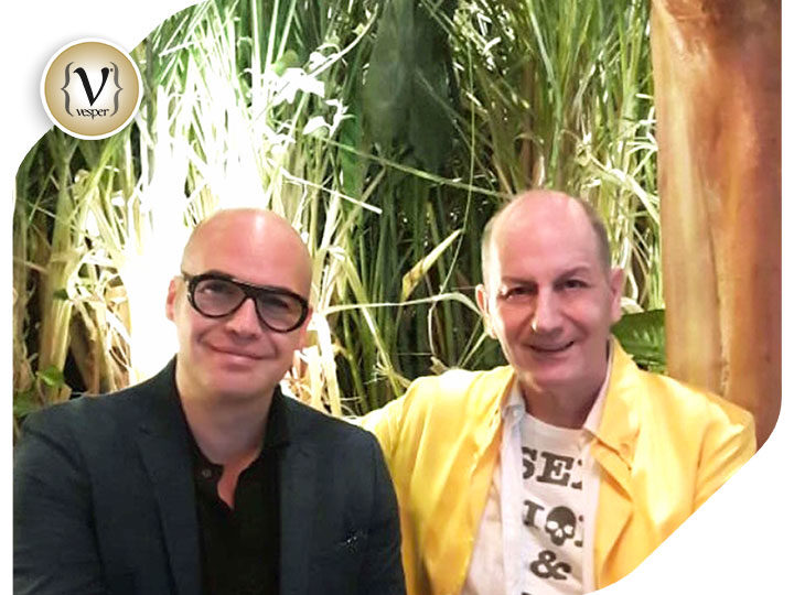 Ο διάσημος ηθοποιός Billy Zane στo Nikkei Jardin στο Κολωνάκι