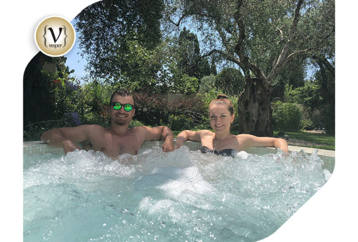 Ο Σόλων Τσούνης στο Corfu Palma Boutique Hotel