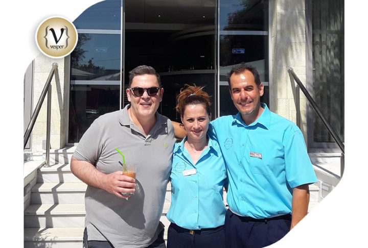 Ο Αντώνης Λουδάρος στο Corfu Palma Boutique Hotel