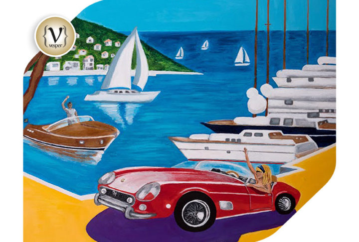 «L’été», ατομική έκθεση της  Φένυς Μπούζα στις Σπέτσες