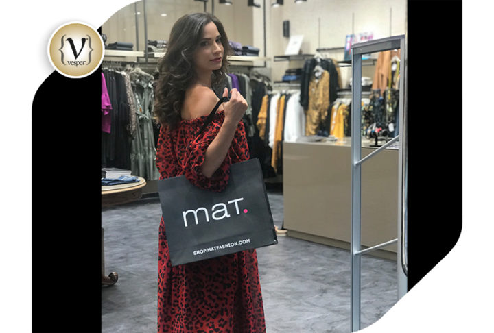 Η Κατερίνα Γερονικολού επιλέγει MAT FASHION