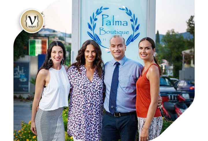 Τρεις επώνυμες φίλες χαλαρώνουν στο Corfu Palma Boutique Hotel στην Κέρκυρα