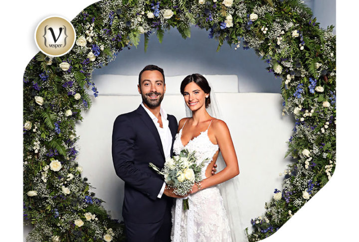 Σάκης Τανιμανίδης - Χριστίνα Μπόμπα : Ένας ονειρικός γάμος