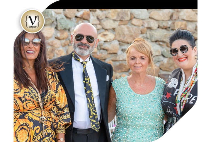 Το μαγευτικό Design της Άννας- Μαρίας Ρογδάκη στο  γάμο του υιού του Mr Versace στη Μύκονο.