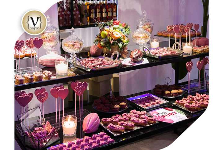 Η 4η σοκολάτα Ruby είναι γεγονός από το Fresh και την Callebaut