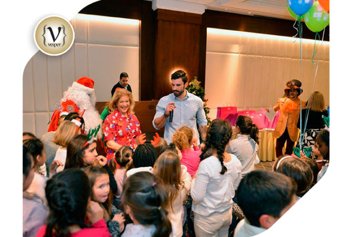 Χαρά και παιδικά χαμόγελα στη χριστουγεννιάτικη γιορτή του ξενοδοχείου ATHENS MARRIOTT