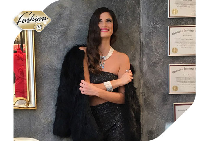 To Glamorous Look της Χριστίνα Μπόμπα με κοσμήματα IORDANIS