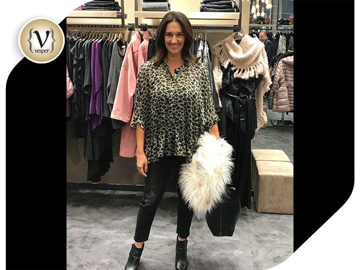 Η Νόνη Δούνια για αγορές στη MAT Fashion