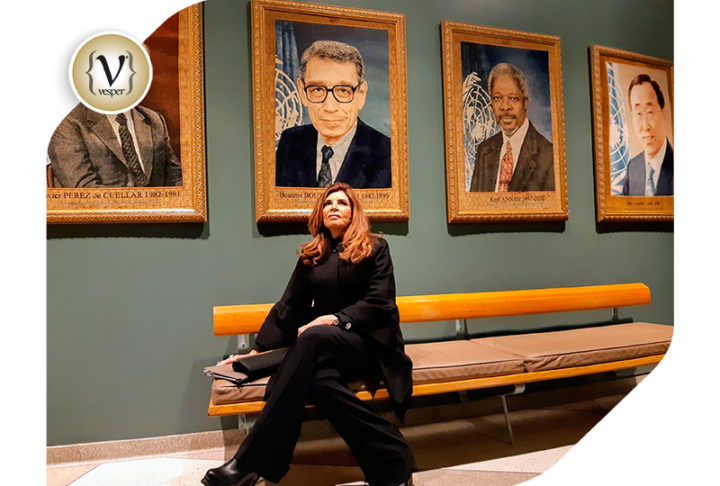 Η Μιμή Ντενίση επίσημη καλεσμένη και βασική ομιλήτρια του ΟΗΕ