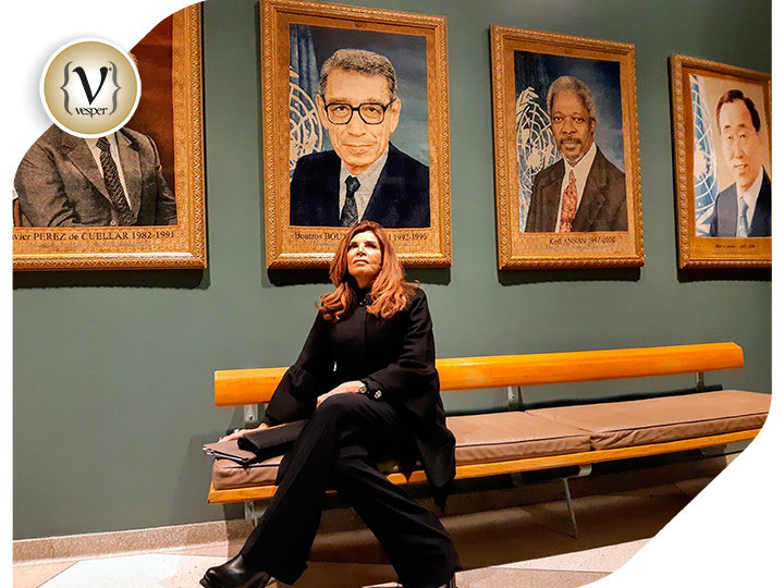 Η Μιμή Ντενίση επίσημη καλεσμένη και βασική ομιλήτρια του ΟΗΕ