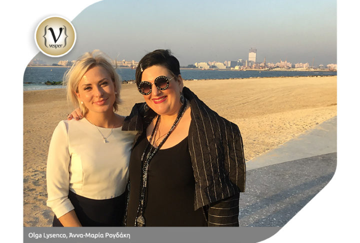 Η Άννα-Μαρία Ρογδάκη σε αποκλειστική συνεργασία με το Ντουμπάι