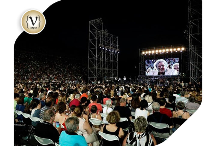 Κατάμεστο το Καλλιμάρμαρο για τον Μίκη Θεοδωράκη