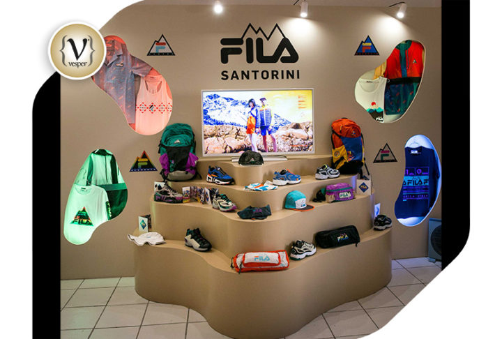 Η παρουσίαση της FILA Explore Collection στη Σαντορίνη