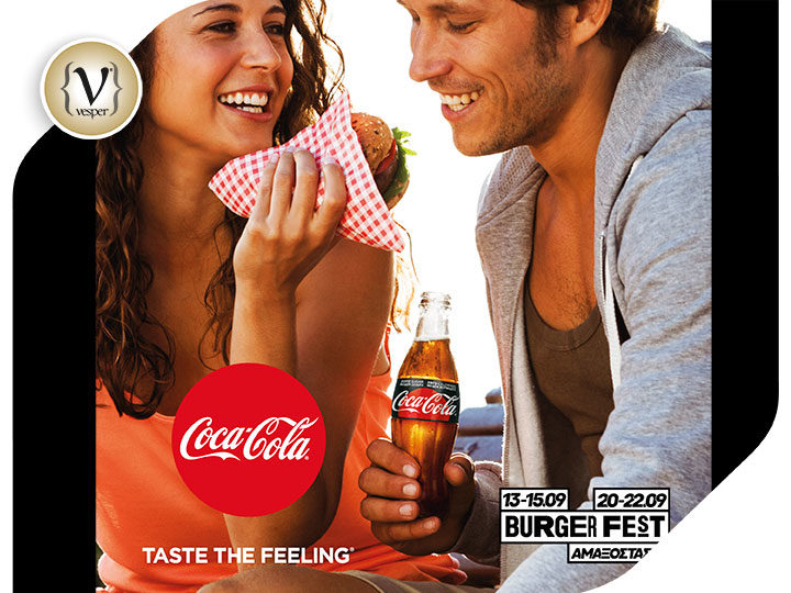 Η Coca-Cola βρέθηκε στο 4ο Burger Fest!
