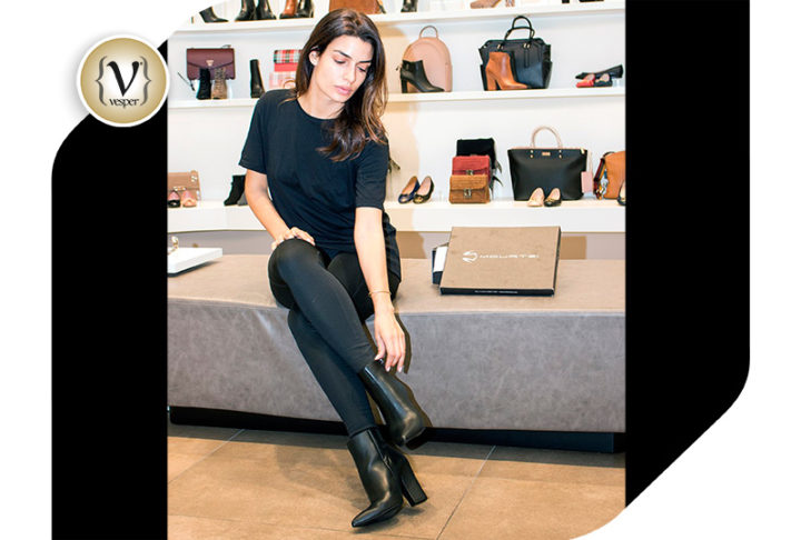 Η Τόνια Σωτηροπούλου για αγορές στο κέντρο της Αθήνας