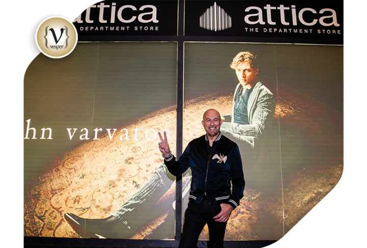 Ο John Varvatos αποκάλυψε τη Led Zeppelin capsule collection στο Attica City Link