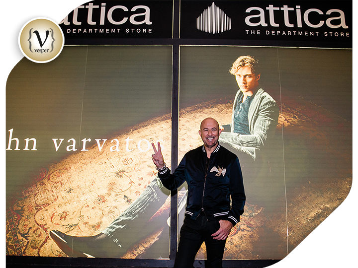 Ο John Varvatos αποκάλυψε τη Led Zeppelin capsule collection στο Attica City Link