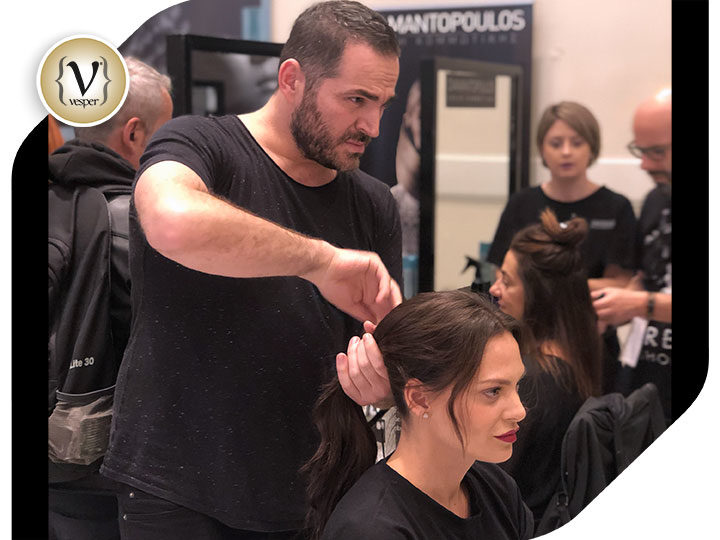 Βασίλης Διαμαντόπουλος - Ο «καλλιτέχνης» της κομμωτικής