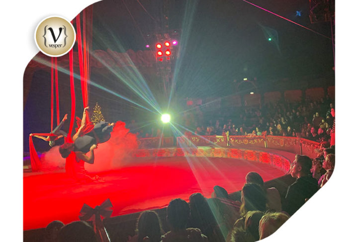 Η Μαριέττα Χρουσαλά επισκέφθηκε το Ιταλικό CIRCO MEDRANO