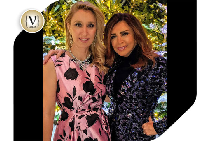 Έλενα Ντάβλα και Μιμή Ντενίση σε λαμπερό κάλεσμα στα βόρεια προάστια
