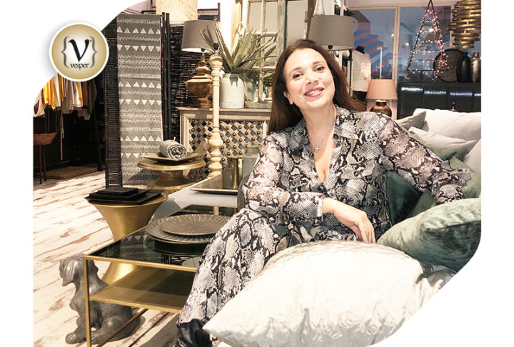 Η Χριστίνα Αλεξανιάν στο concept store του Κολωνακίου