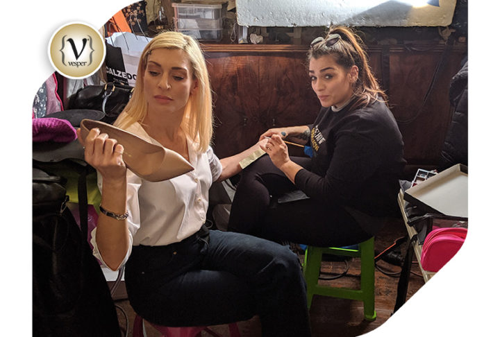 Backstage με την Ζέτα Δούκα