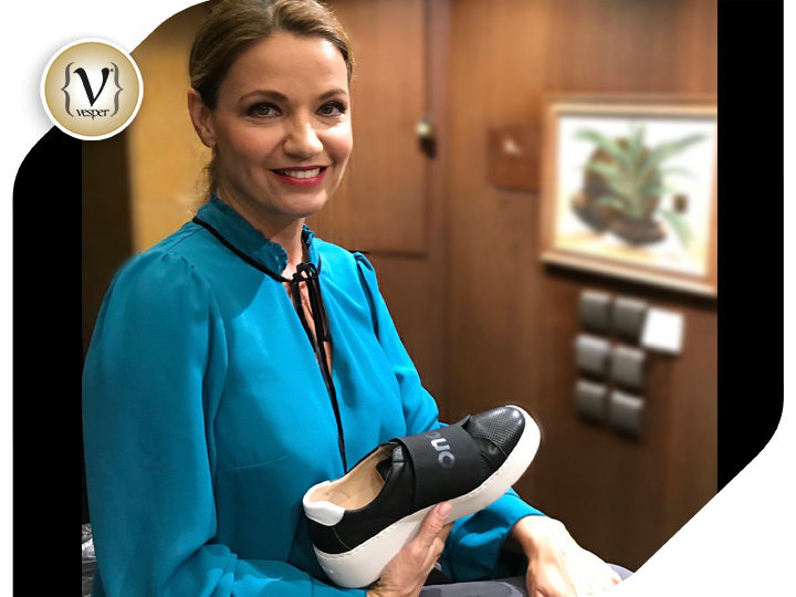 Η Παναγιώτα Βλαντή επιλέγει Wonders Shoes
