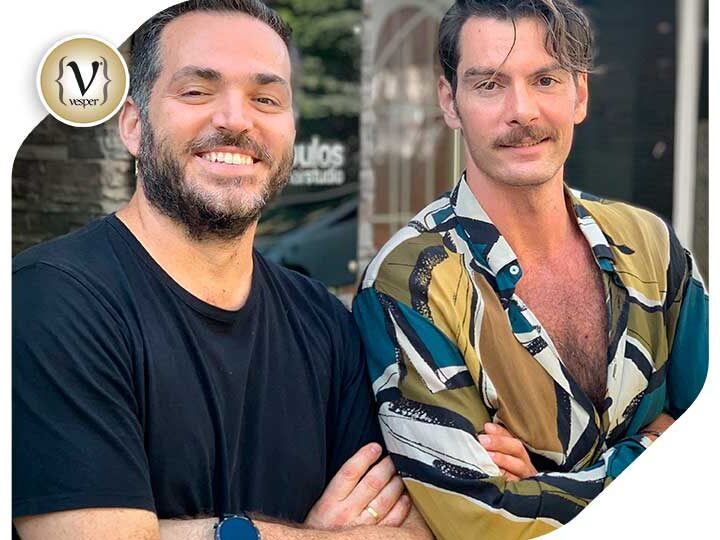 Ο κομμωτής Βασίλης Διαμαντόπουλος επιμελείται το look του Γιάννη Κουκουράκη