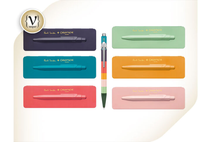 Η Caran d'Ache και ο Sir Paul Smith δημιούργησαν μια περιορισμένη έκδοση με τη διάσημη υπογραφή του σχεδιαστή!