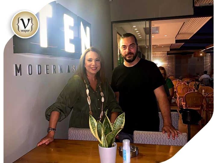 Η γνωστή ηθοποιός Χριστίνα Αλεξανιάν στο Ten modern asian