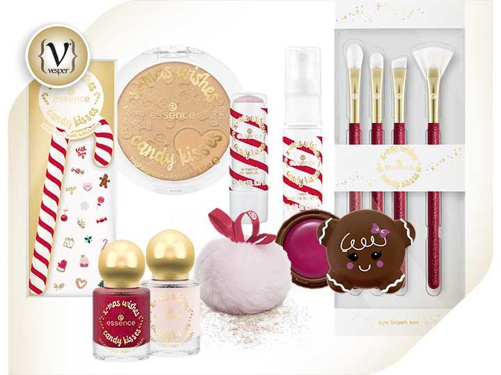 Η limited edition σειρά της essence x-mas wishes candy kisses